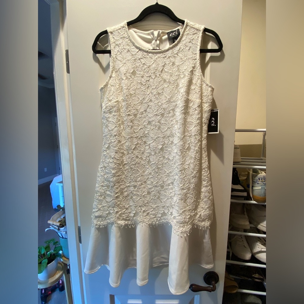 Beautiful White Eci Dress!